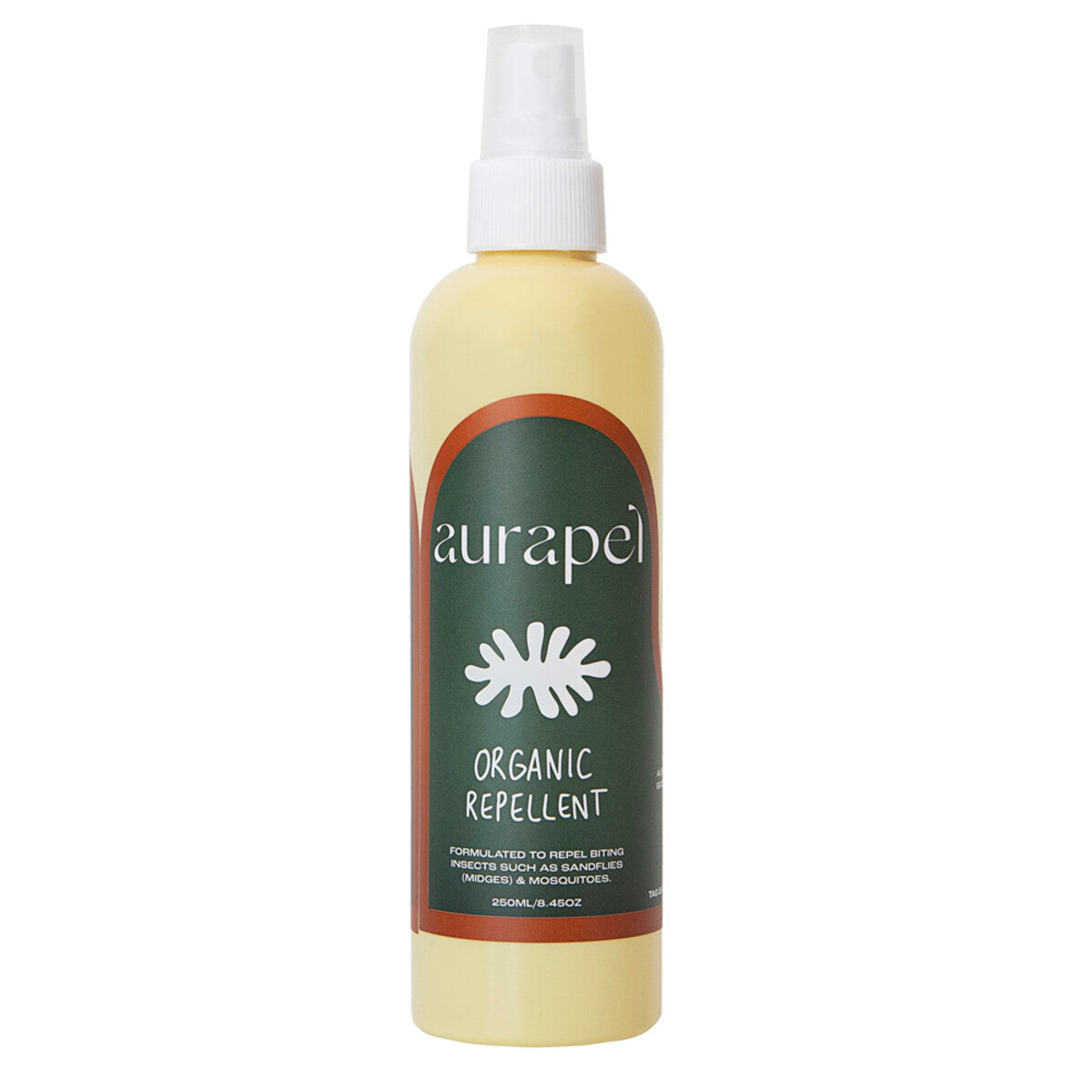 Aurapel Organic Insect Repellent 50mL, 125mL Or 250mL,Repeal Biting Insects