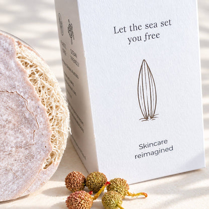 Get Naked Yallingup Lagoon Body Soap | Twin Wildcrafted Loofah Cleansers