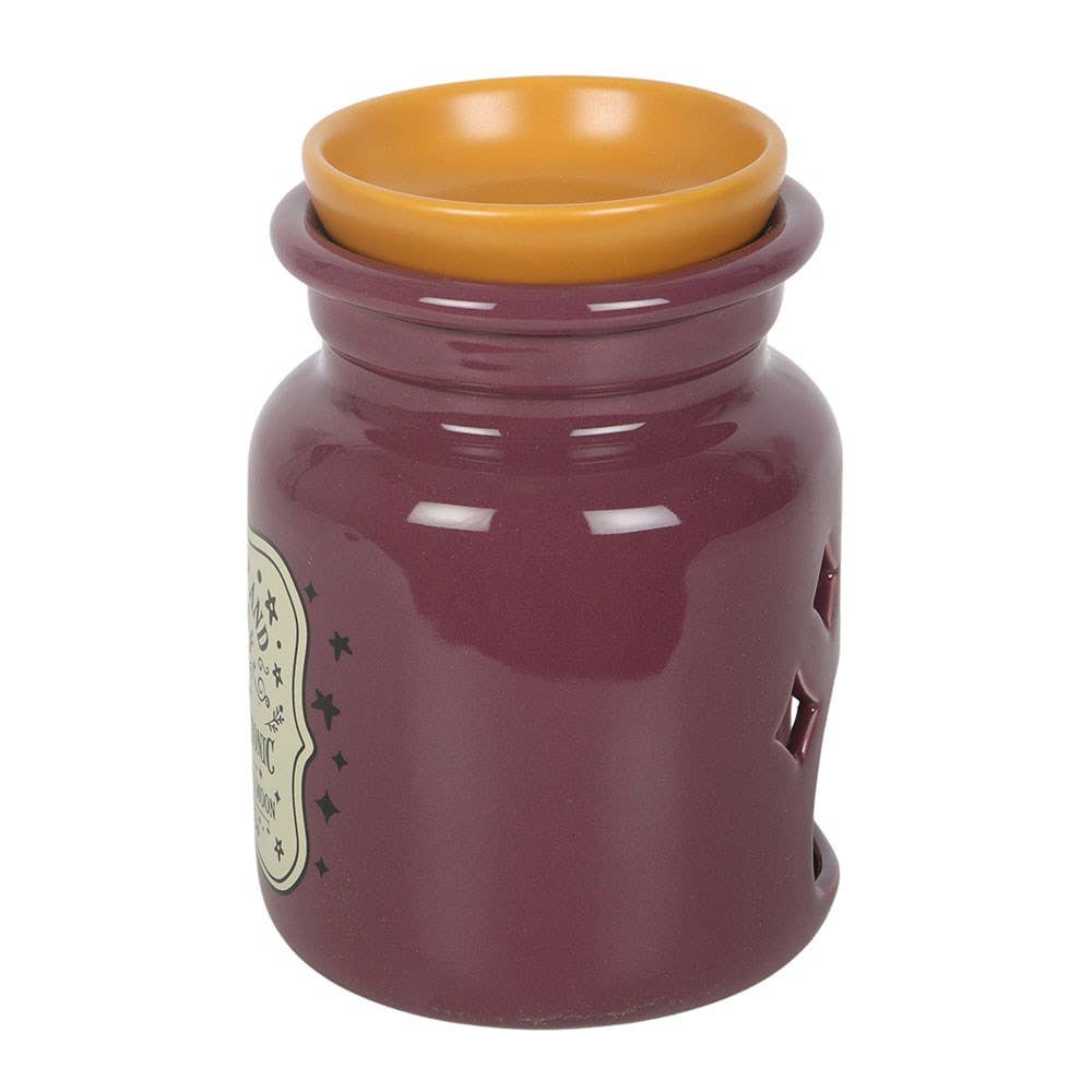 Mischief & Magic Potion Bottle Ceramic Oil Burner & Wax Warmer, For A Mystical Atmosphere