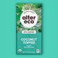 Alter Eco Chocolate 80g, Dark Salted Coconut Toffee Flavour 47% Cacao, Certified Organic