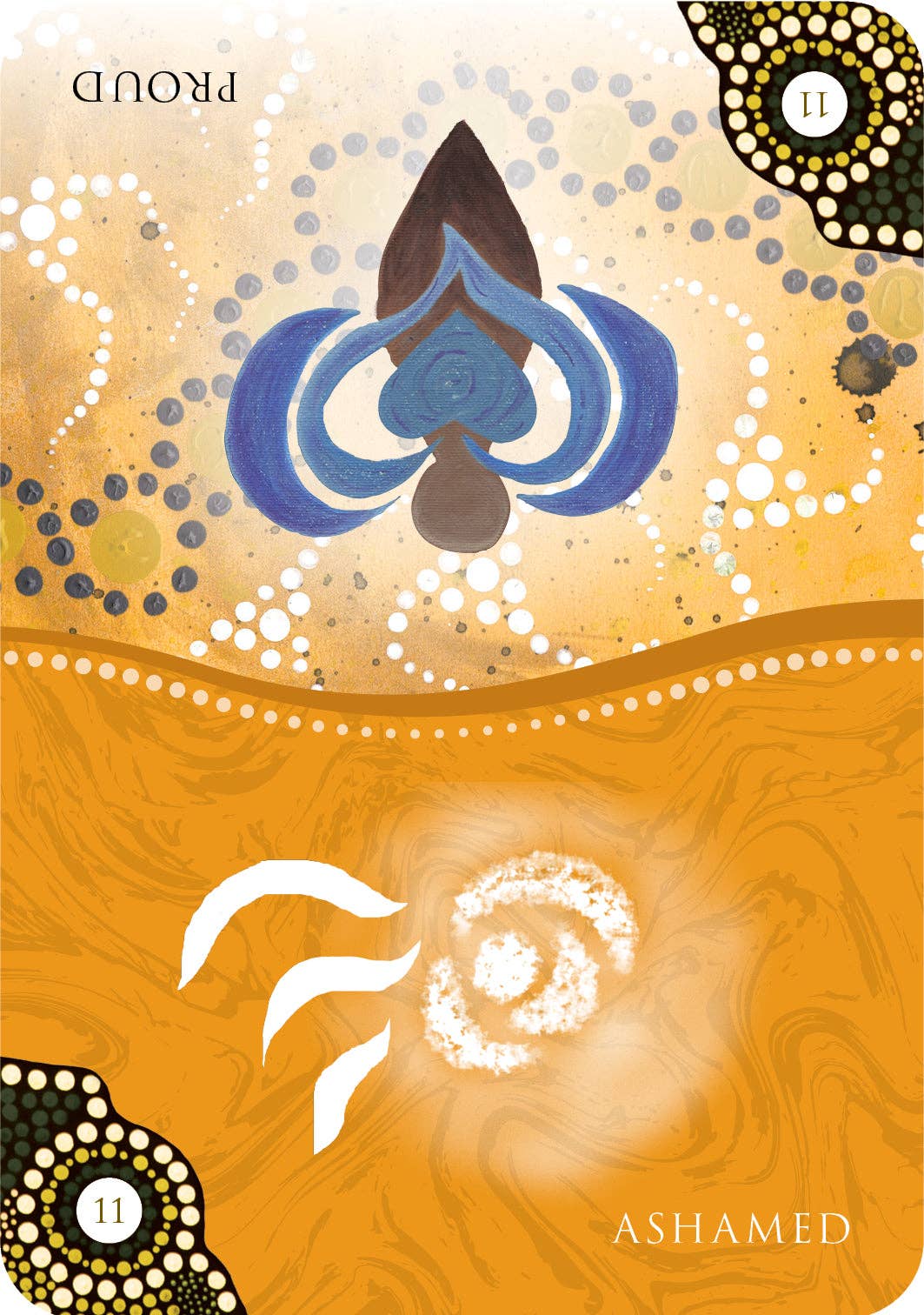 Mel Brown Aboriginal Ancestral Wisdom Oracle, Includes 40 Cards & A Guide Book