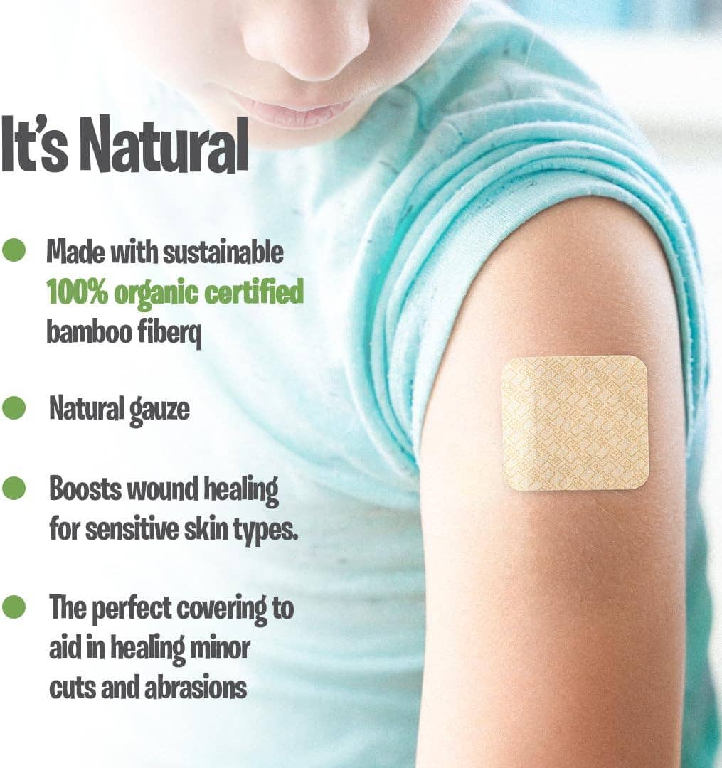 PATCH Mixed Pack Of 100 Assorted Size Bandages, For Sensitive Skin