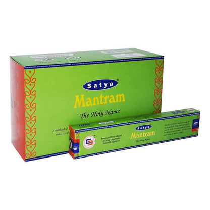 Satya Mantram The Holy Name Incense 15g, Premium Masala Base