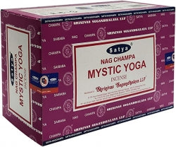 Satya Yoga Series Mystic Yoga Incense 15g, Hand Rolled In India