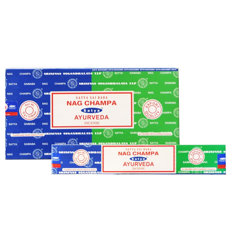 Satya Sai Baba Nag Champa Combo Incense 16g, Please Select A Fragrance