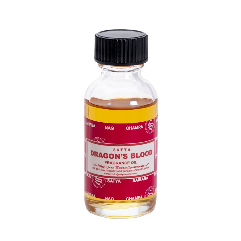 Satya Dragon's Blood Fragrance Oil 30ml, Made In India