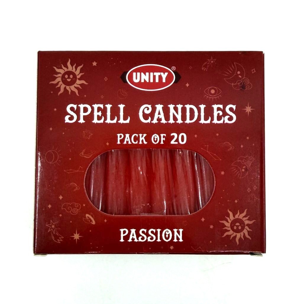 HEM Unity Magic Spell Candles Pack Of 20, PASSION