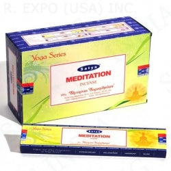 Satya Yoga Series Meditation Incense 15g, Hand Rolled In India