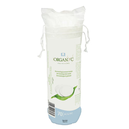 Organyc Beauty Cotton Pads 70 Pack 100% Organic
