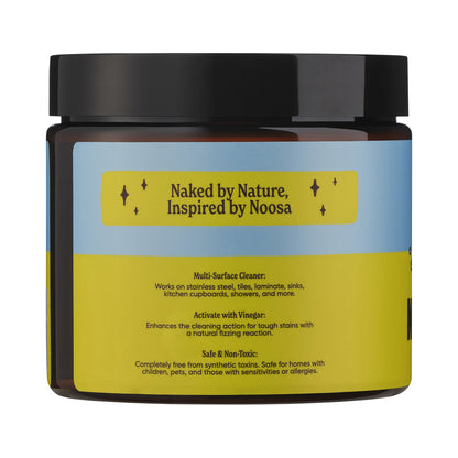 Noosa Nude Bicarb Cleaning Paste With A Lemon Myrtle Fragrance 550g, Naturally Buff Shine & Sparkle