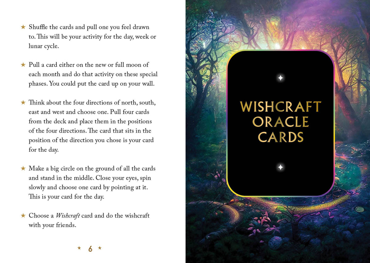 Stacey Demarco Wishcraft Oracle, Be As Clear As You Can About Your Wish | 30 Cards & A Guidebook