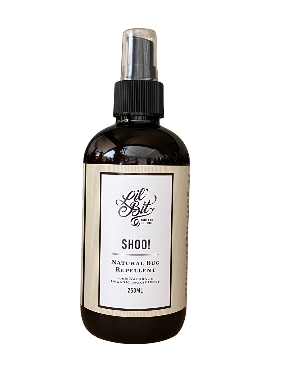 Lil' Bit Better Shoo! Natural Insect Protection Spray 250mL, Safe For Children & Babies