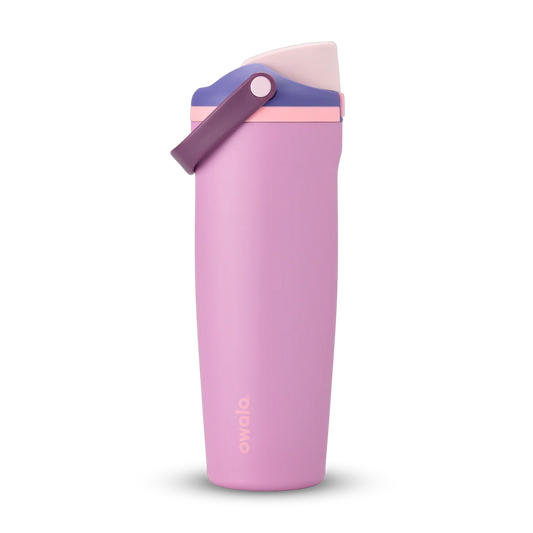 #NEW Owala FreeSip® Sway Stainless Steel Water Bottle 30oz Or 40oz, Pretty In Purple