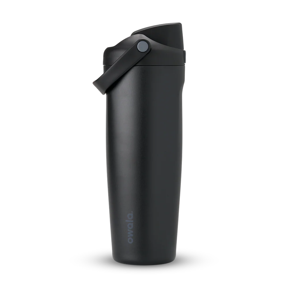 #NEW Owala FreeSip® Sway Stainless Steel Water Bottle 30oz Or 40oz, Very Very Dark