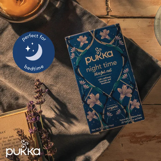 Pukka Herbs 20 Herbal Tea Bags, Night Time