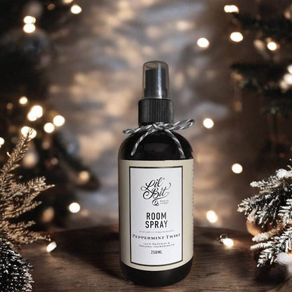 Lil' Bit Better Peppermint Twist Room Spray 250mL, 100% Natural & Organic Ingredients