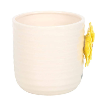 Hello Sunshine 3D Sunflower Plant Pot, Brighten Up Your Space