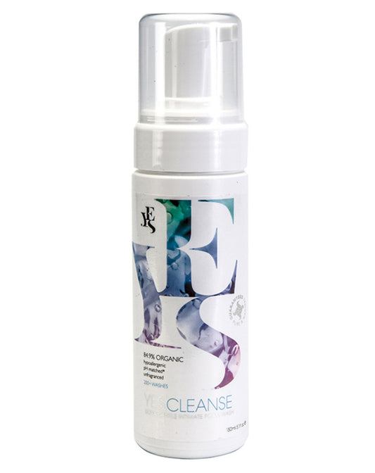 YES Cleanse 150mL, Ultra Gentle Intimate Foam Wash; pH Matched & Unfragranced