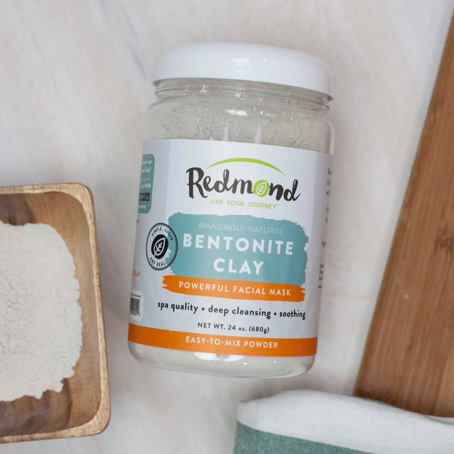 Redmond Bentonite Healing Clay 283g, Clay Of A Thousand Uses