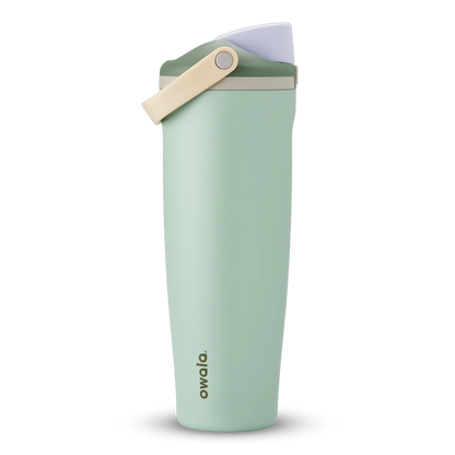 #NEW Owala FreeSip® Sway Stainless Steel Water Bottle 30oz Or 40oz, Eucalyptus