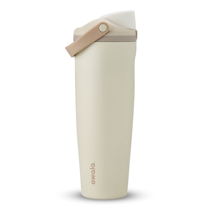 #NEW Owala FreeSip® Sway Stainless Steel Water Bottle 30oz Or 40oz, Lightly Toasted