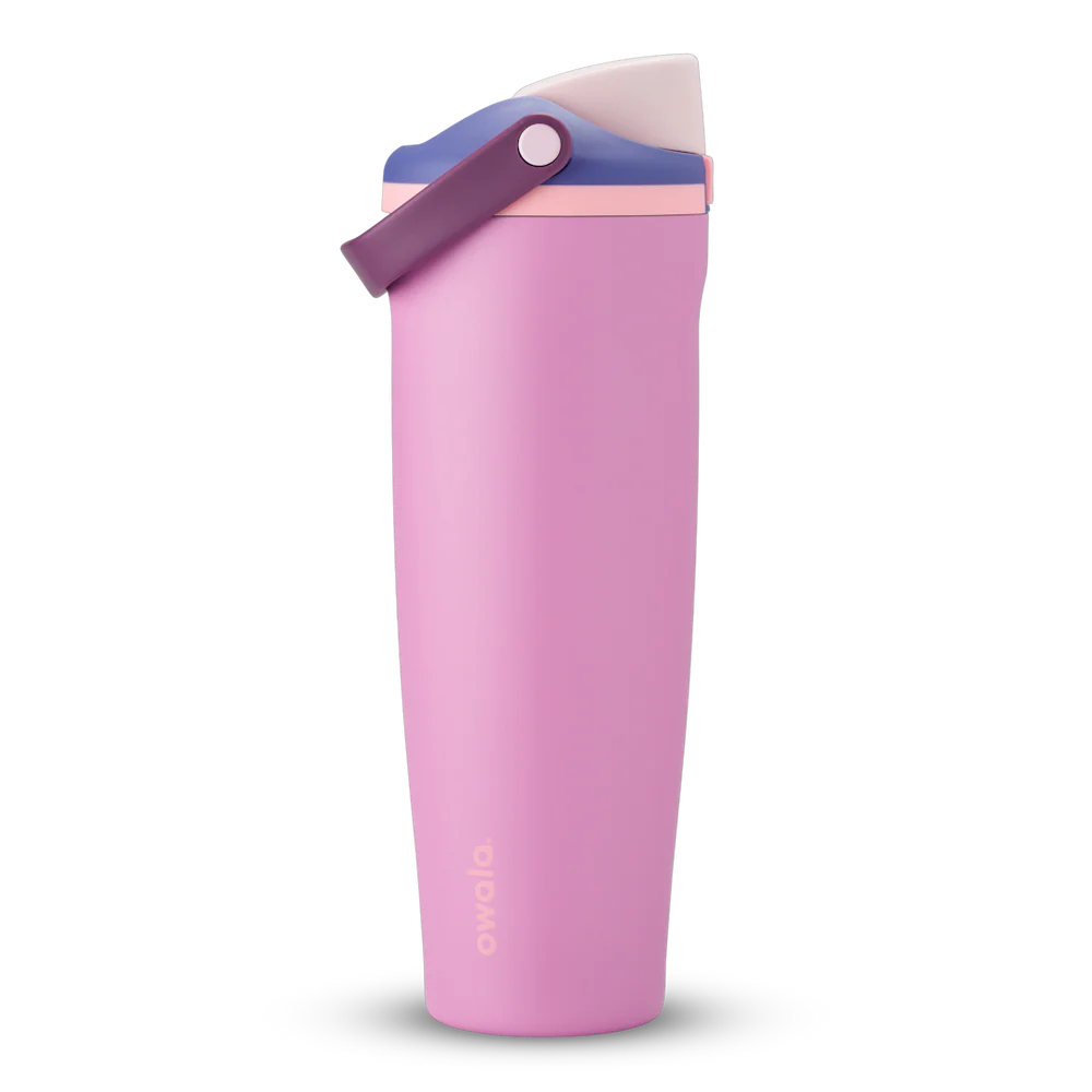 #NEW Owala FreeSip® Sway Stainless Steel Water Bottle 30oz Or 40oz, Pretty In Purple