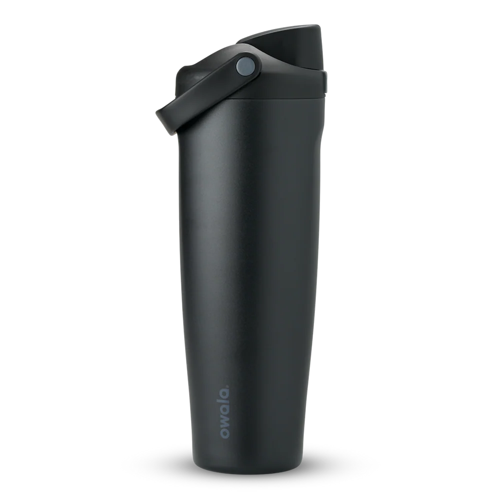 #NEW Owala FreeSip® Sway Stainless Steel Water Bottle 30oz Or 40oz, Very Very Dark