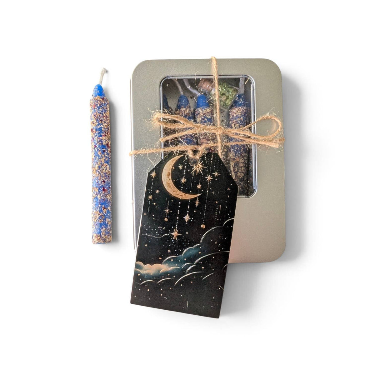 Soulforest Healing Magic-Wish Beeswax & Herbs Spell Candles Kit, Handcrafted With Pure Beeswax