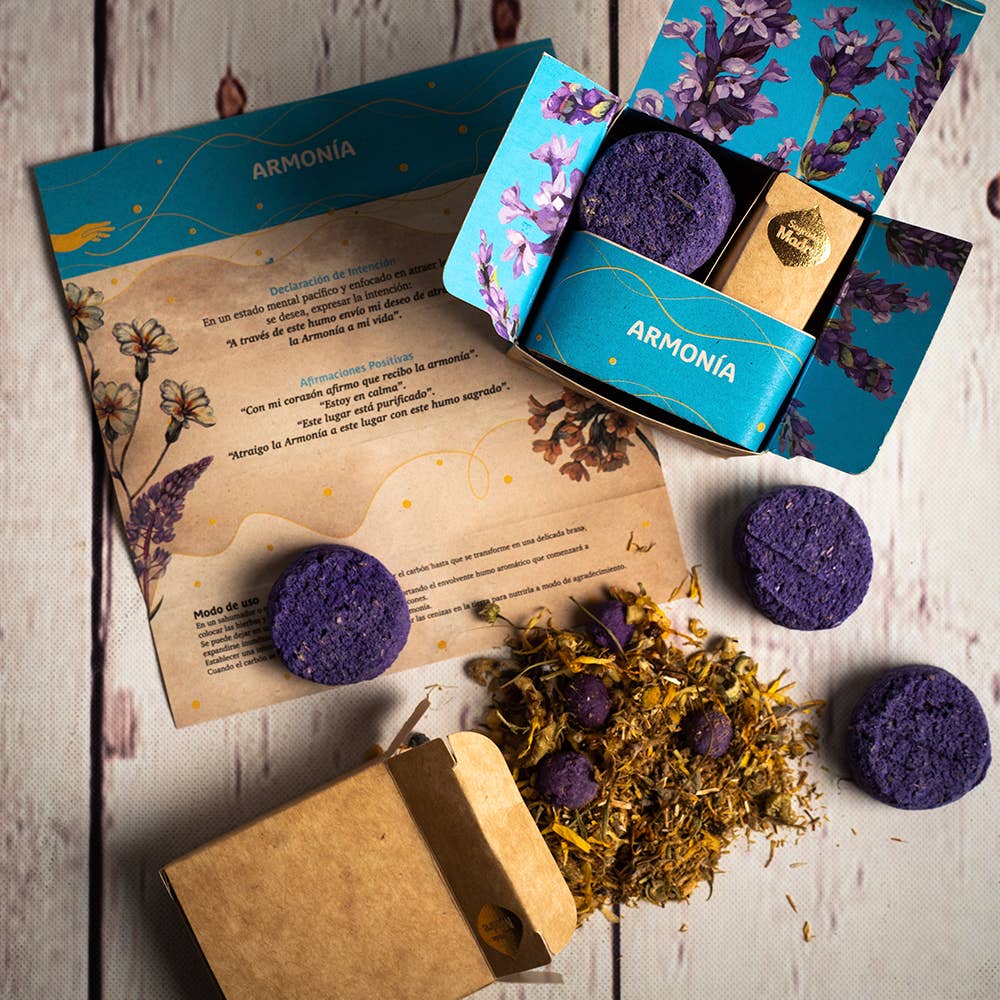 Sagrada Madre Harmony Sacred Smoke Kit, With Lavender & Palo Santo