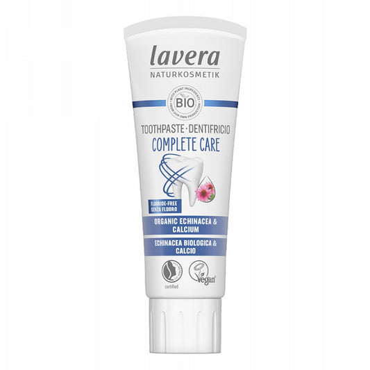 Lavera Complete Care Toothpaste 75mL, With Organic Echinacea & Fluoride Free