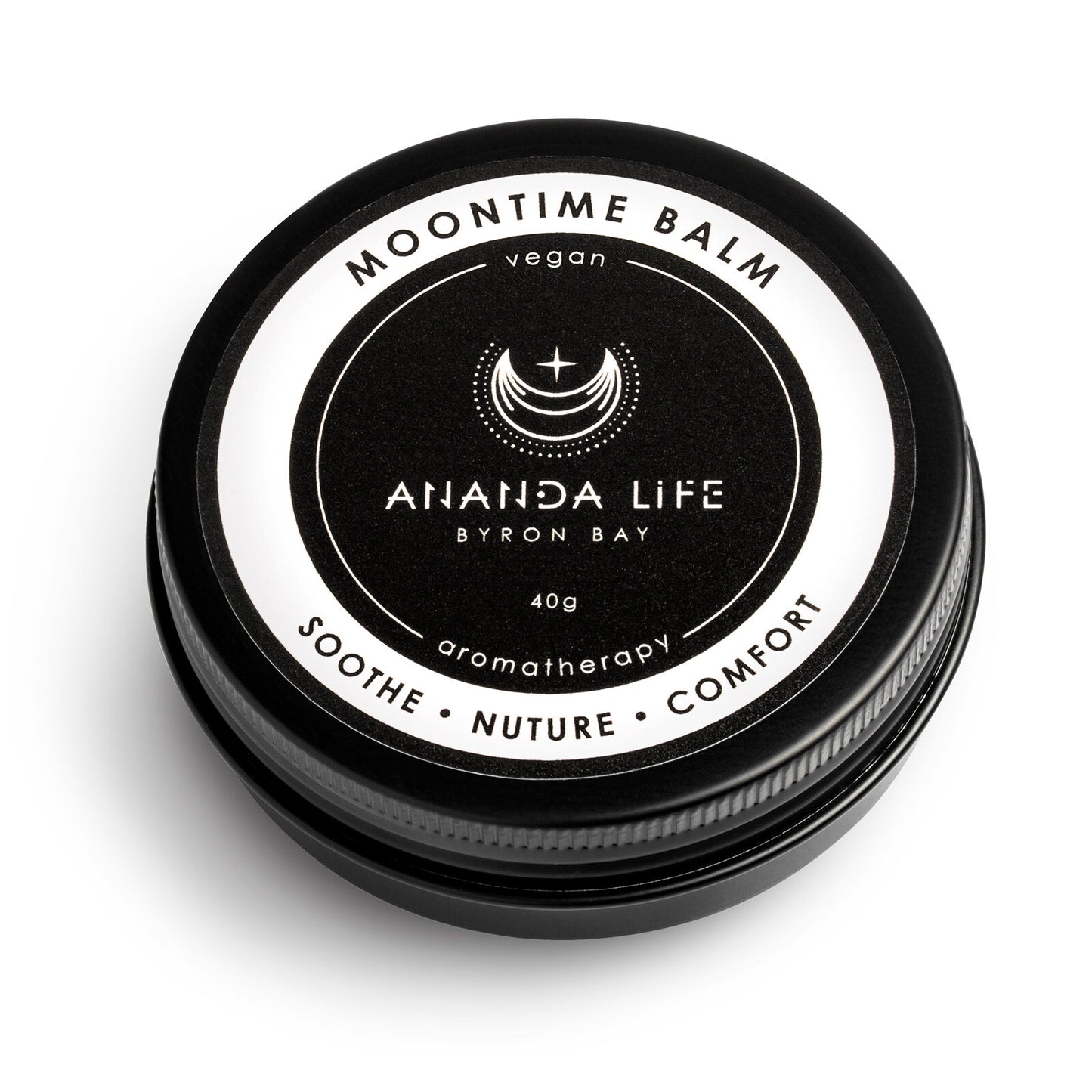 Ananda Life Vegan Aromatherapy Moon-Time Balm 40g, Soothe, Comfort & Restore Balance