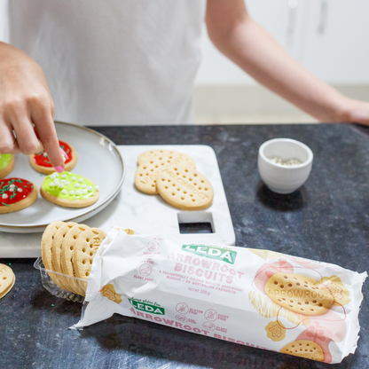 LEDA Arrowroot Biscuits 205g, A Crunchy Pantry Staple