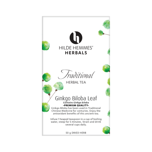 Hilde Hemmes' Herbals Ginkgo Biloba Leaf 50g, Loose Leaf