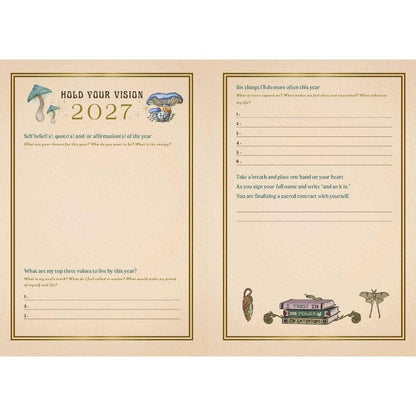 Alexis Rakun 2027 Manifest Your Dreams Planner Calendar, Affirmation | Alchemy | Inspiration