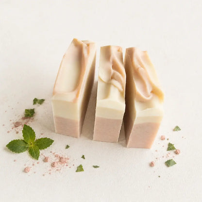 Medika Organics Pink Clay Patchouli Soap Bar 130g, Handmade In Queensland