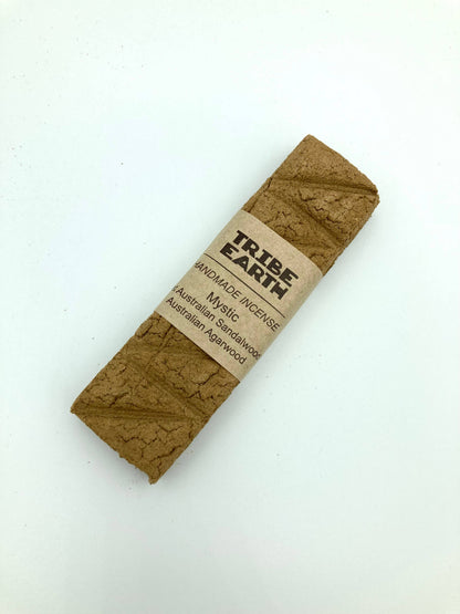 Tribe Earth Mystic Incense Plank | 10 Triangles Per Plank, With West Australian Sandalwood & Agarwood