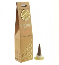 Song Of India Organic Goodness 12 Jumbo Incense Cones & Burner, Please Select A Fragrance