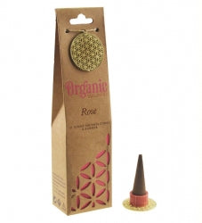 Song Of India Organic Goodness 12 Jumbo Incense Cones & Burner, Please Select A Fragrance