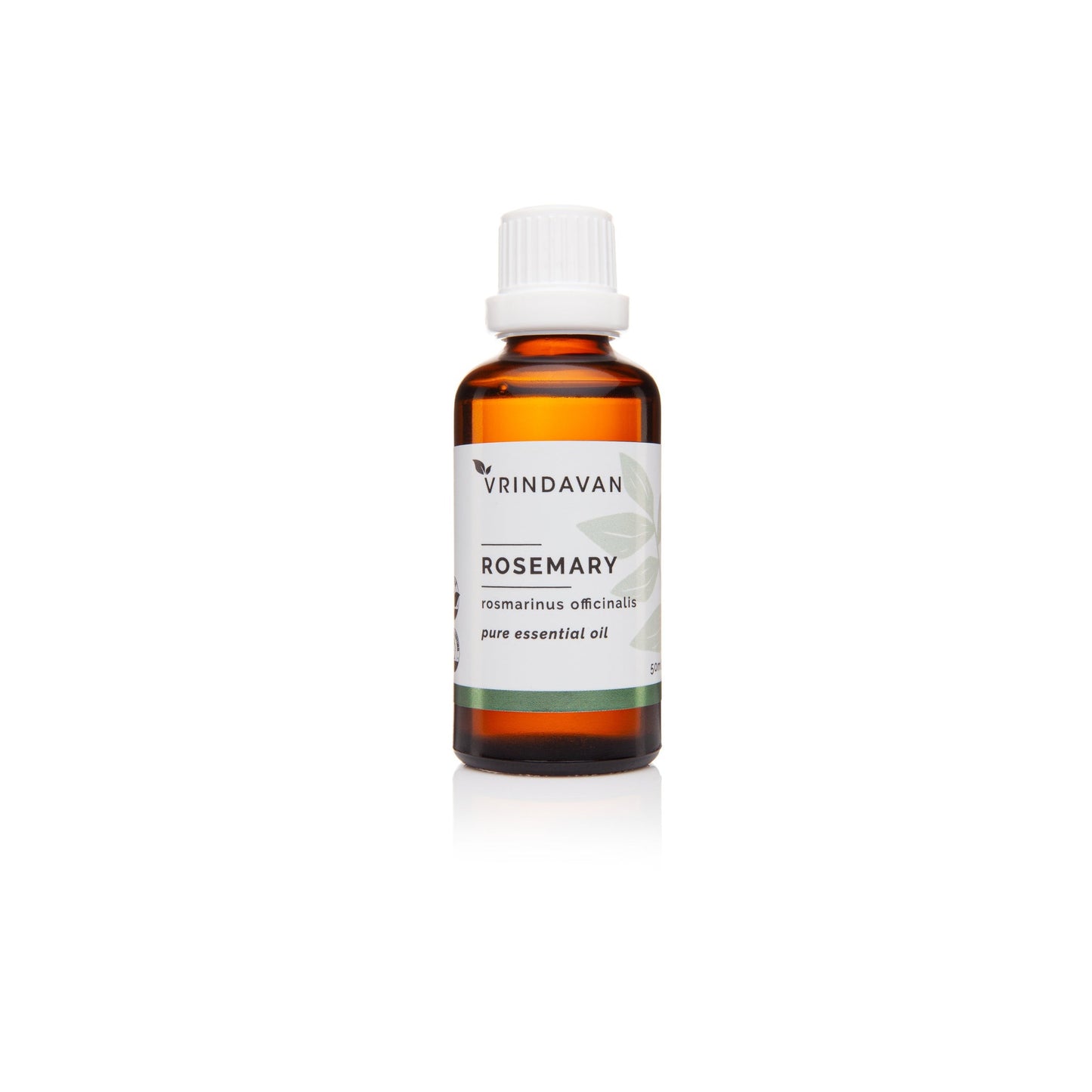 Vrindavan Essential Oil 100% Pure Rosemary 25mL Or 50mL, Helps With Focus, Memory & Mental Clarity