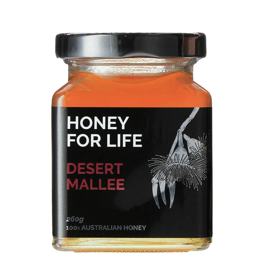 Honey For Life 100% Raw West Australian Desert Mallee TA20+, Natural Antioxidant