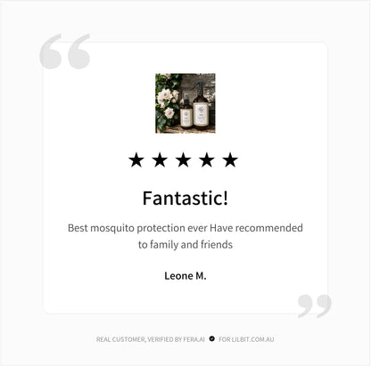 Lil' Bit Better Shoo! Natural Insect Protection Spray 250mL, Safe For Children & Babies