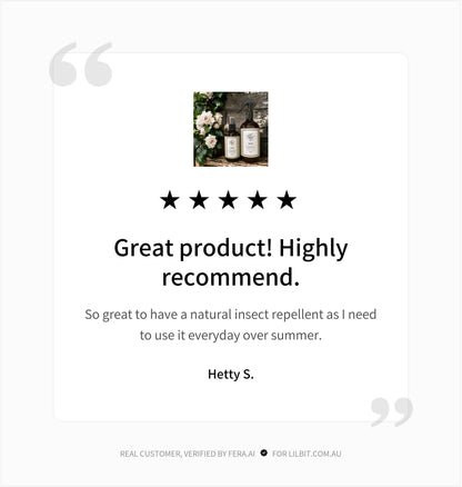 Lil' Bit Better Shoo! Natural Insect Protection Spray 250mL, Safe For Children & Babies