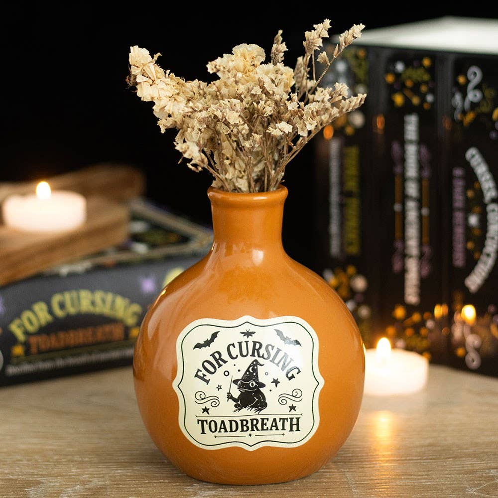 Spirit Of Equinox Toad-Breath Potion Bottle, Use As A Vase Or A Candle Holder
