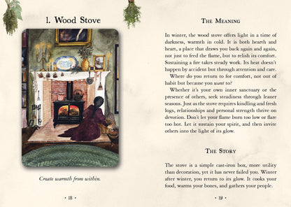 Hadas Knox & Giada Rose Witch's Homestead Oracle, Includes 44 Cards &  Guidebook