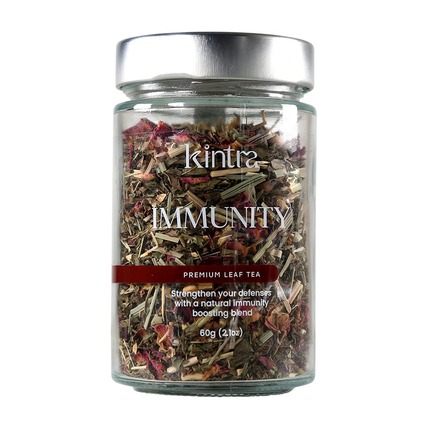 Kintra Loose Leaf Tea Immunity 60g, Defence-Supporting Herbal Blend ...
