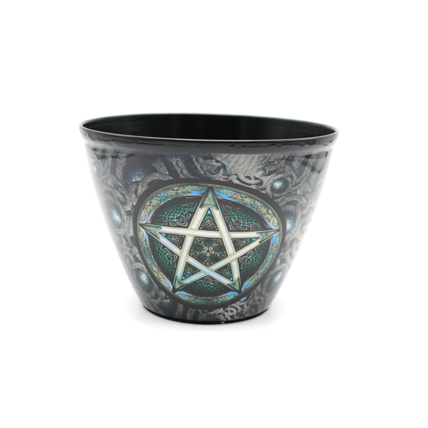 Soul Sticks Pentagram Smudge Bowl & Burner 10cm, Balance & Protection