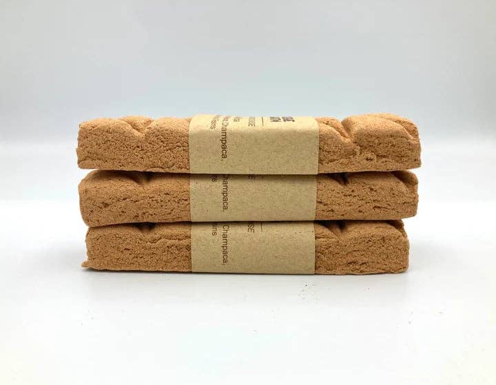 Tribe Earth Nag Champa Incense Plank | 10 Triangles Per Plank, With West Australian Sandalwood, Champa Flowers & Fragipa