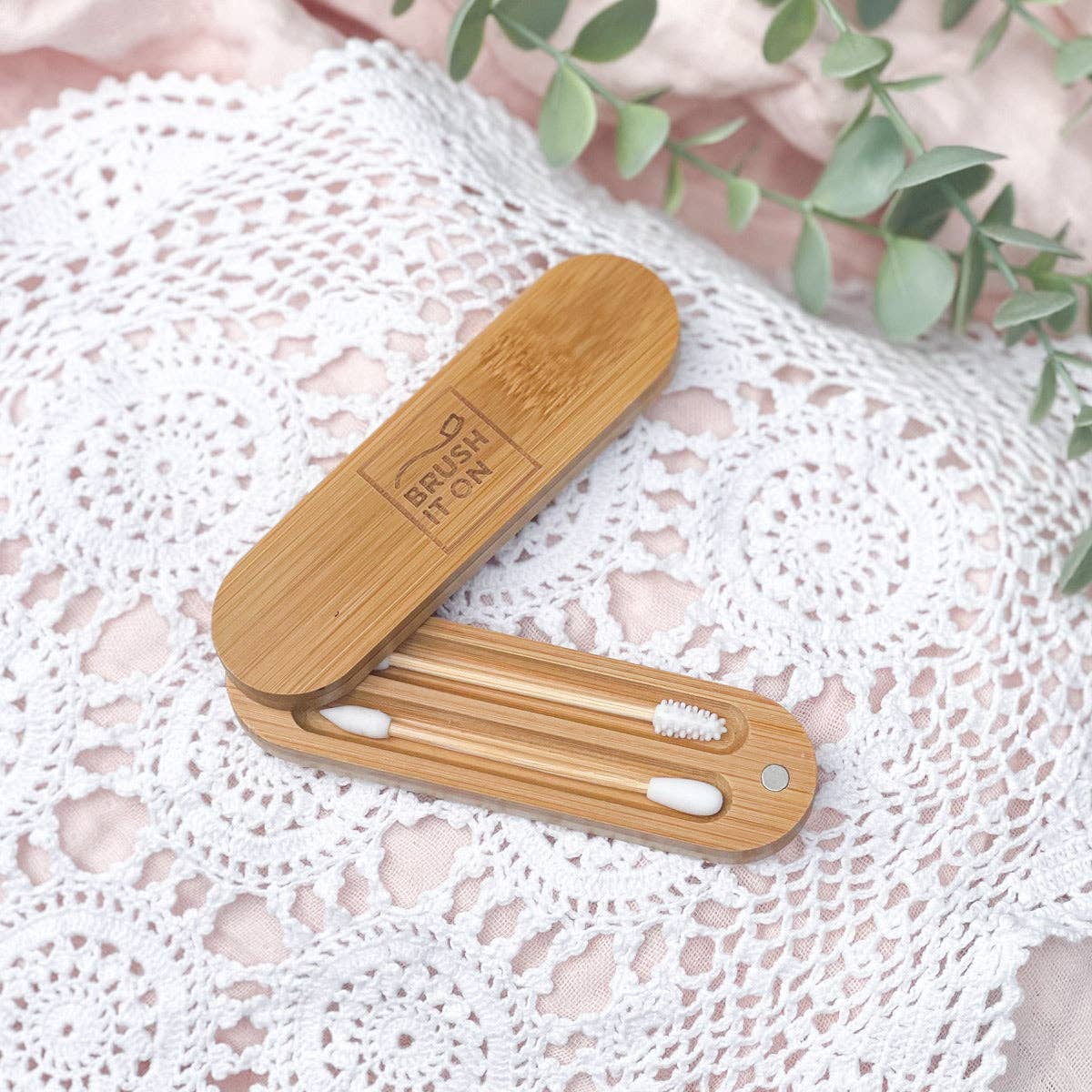 Brush it On Reusable Silicone Buds, With Non-Toxic Silicone Tips