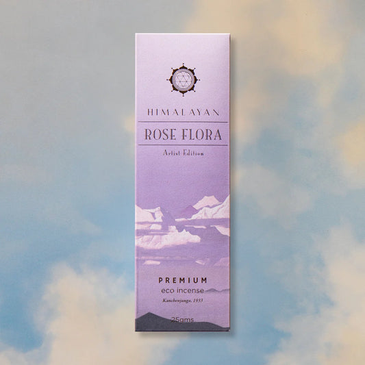 Holy Smoke Eco Incense Himalayan Rose Flora 25gm, Radiant Alpine Blossom Reverie