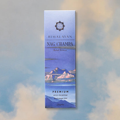 Holy Smoke Eco Incense Himalayan Nag Champa 25gm, Sacred Floral-Resin Temple Bloom